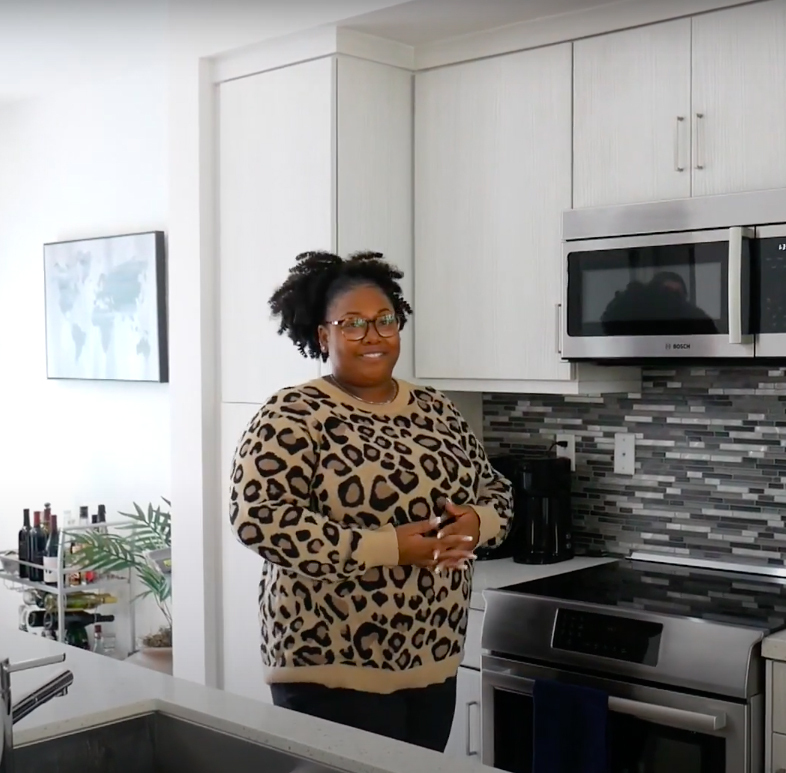 Denaya in Kitchen