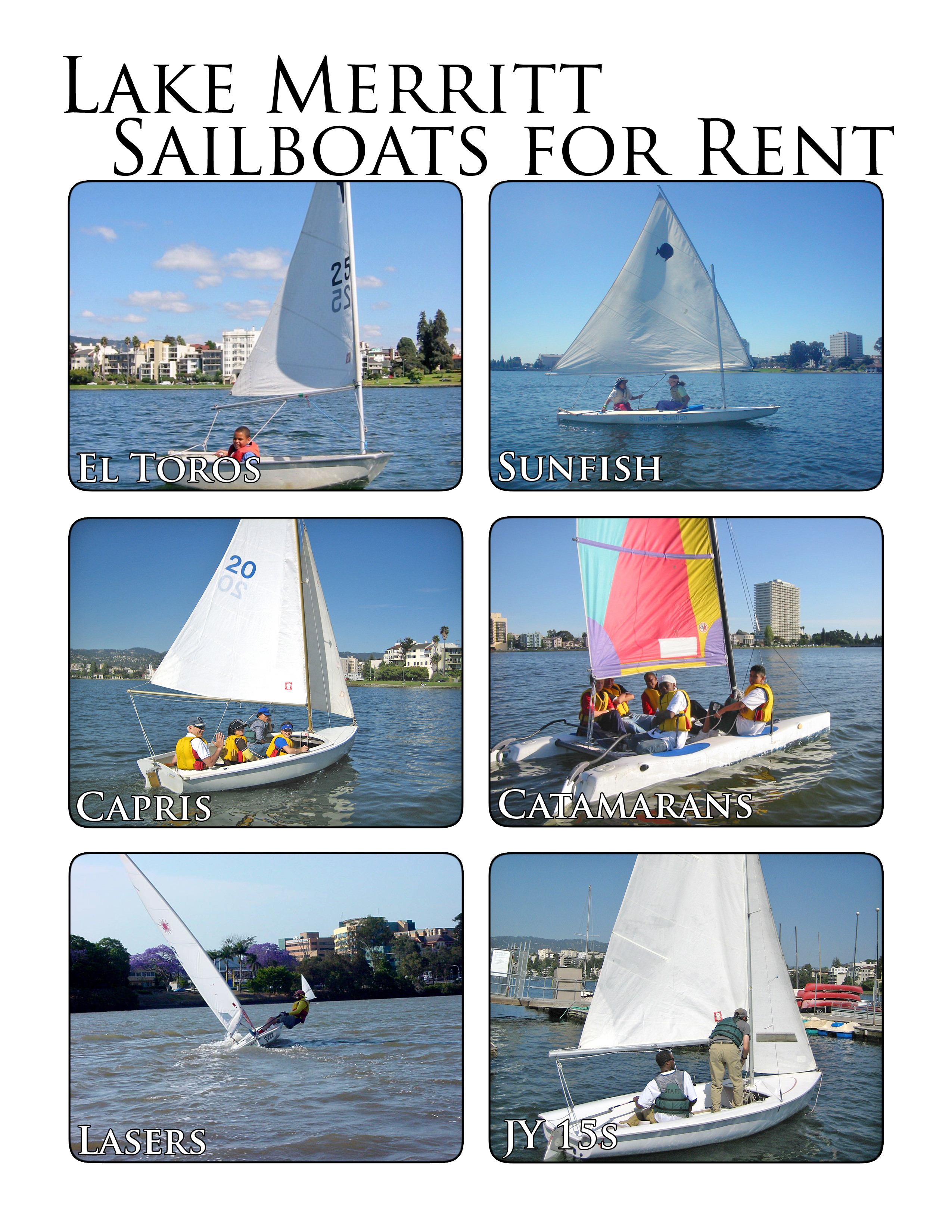 Sailboats Available for Rent