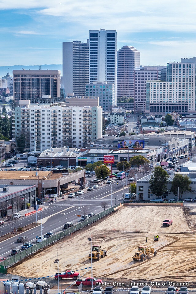 Construction at Sprouts Market Development Site