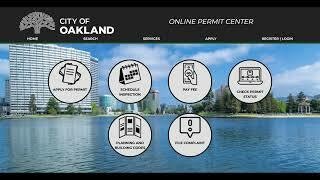 Video Image: Register for Online Permit Center